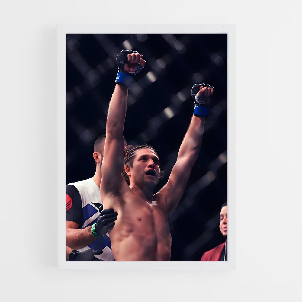 Poster Gant d'Acier – affiche MMA (vue 3)